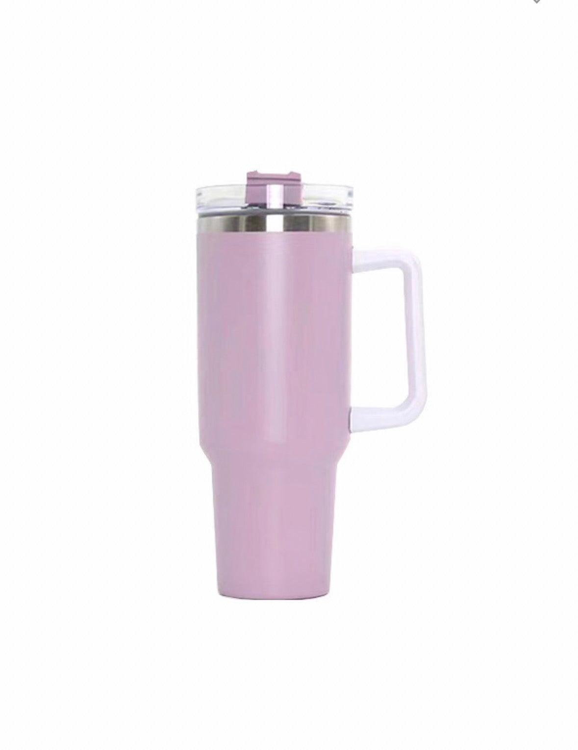 40 oz. Stainless Steel Tumbler- Lavender