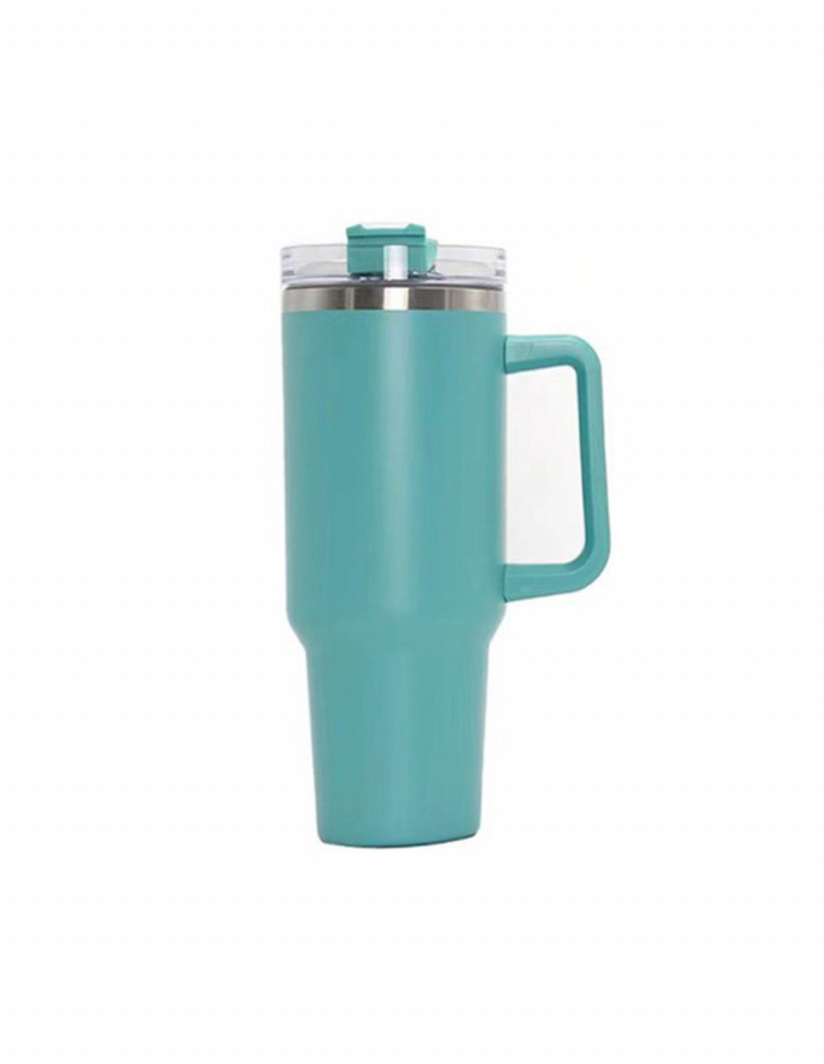40 oz. Stainless Steel Tumbler- Teal