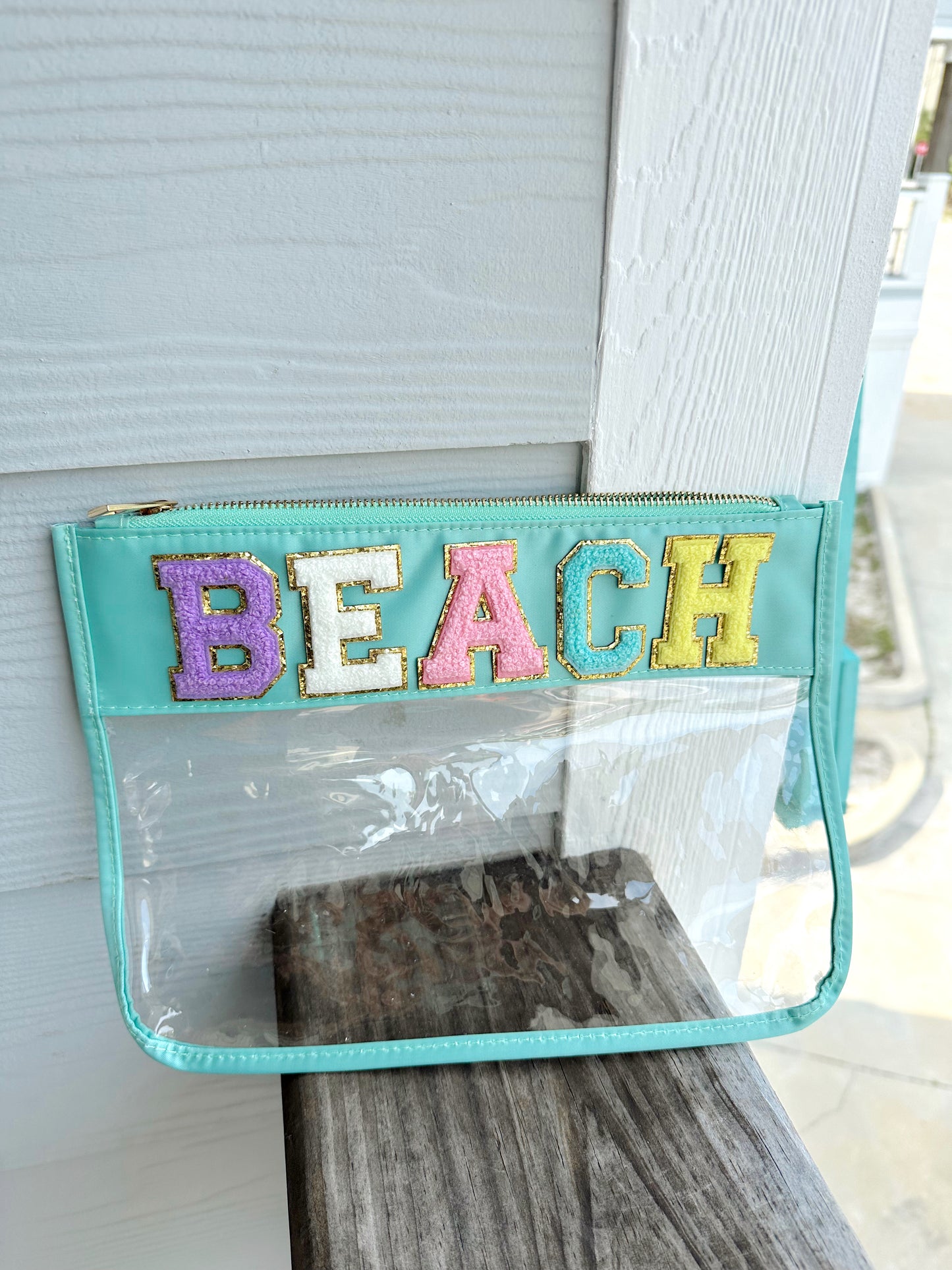 Clear Beach Pouch