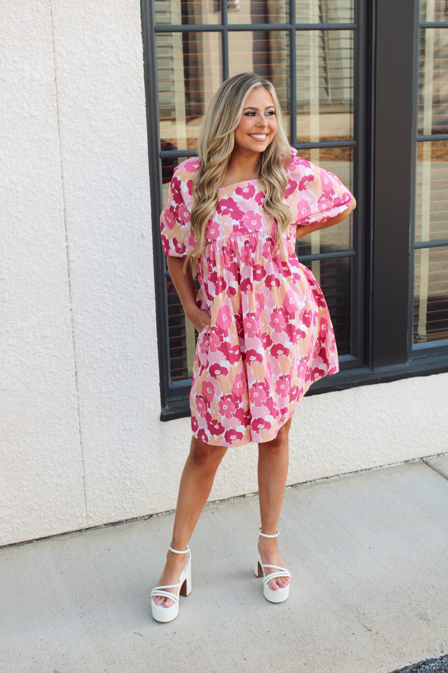 Mia Puff Sleeve Dress