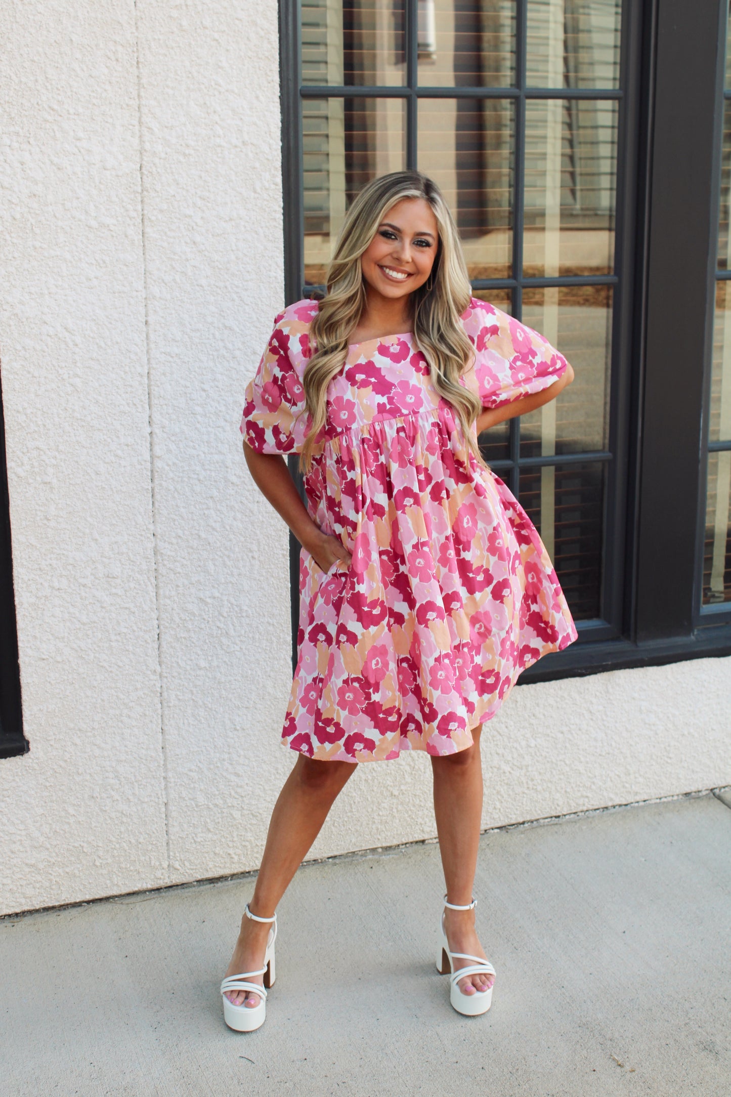 Mia Puff Sleeve Dress