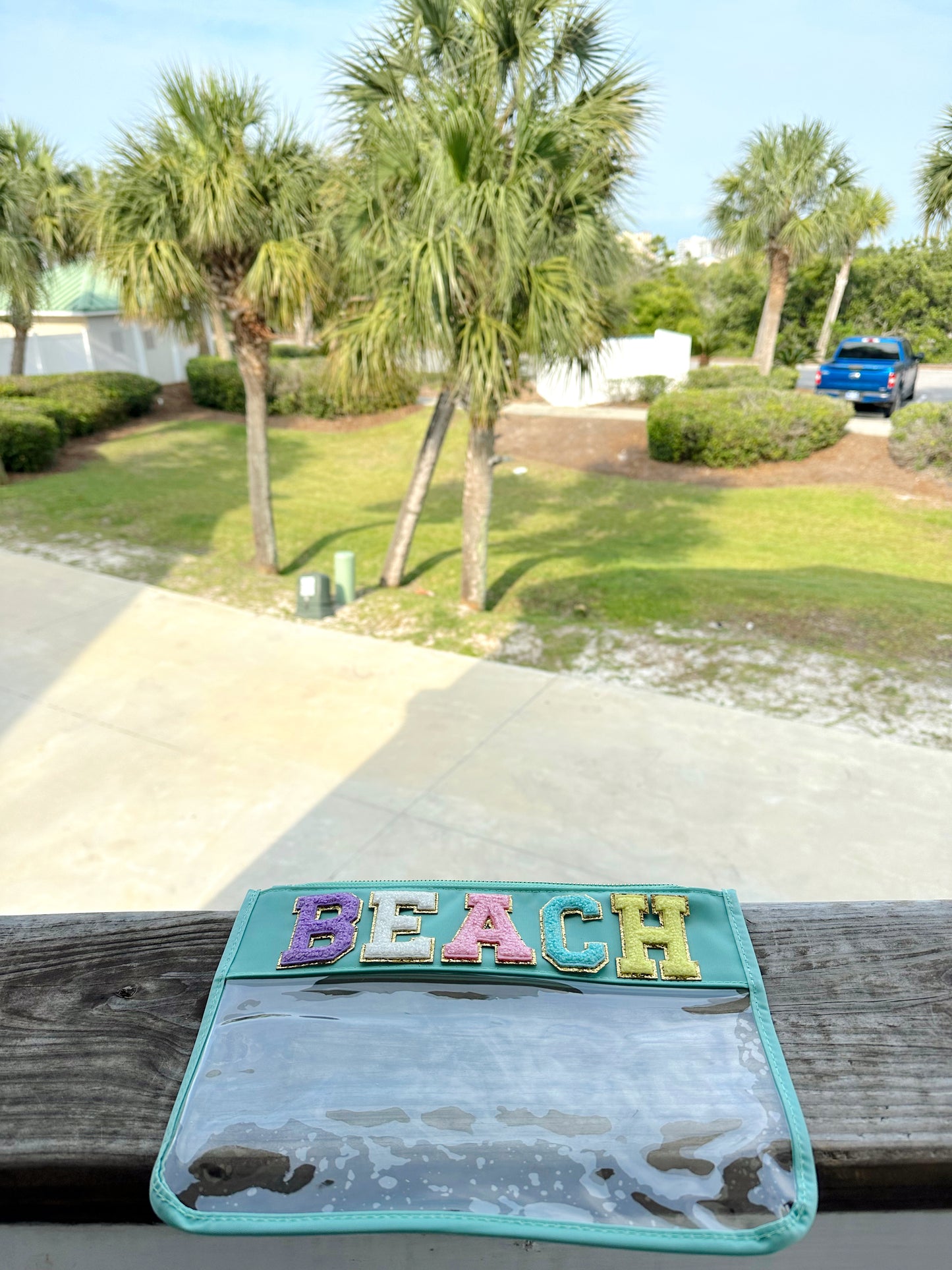 Clear Beach Pouch