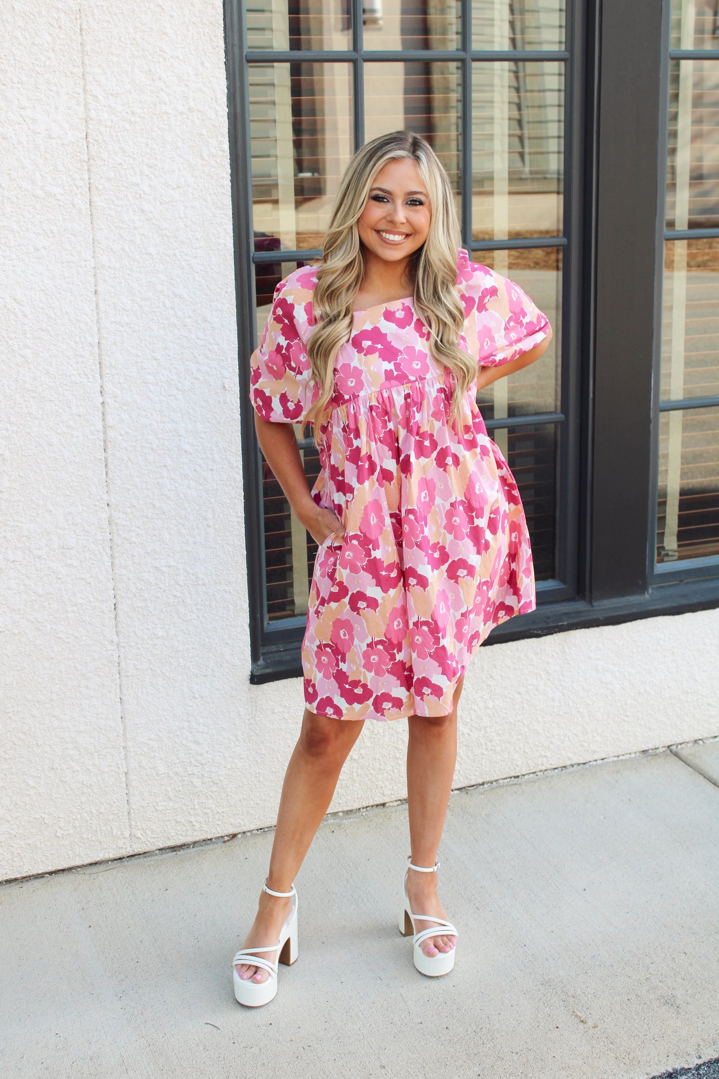 Mia Puff Sleeve Dress
