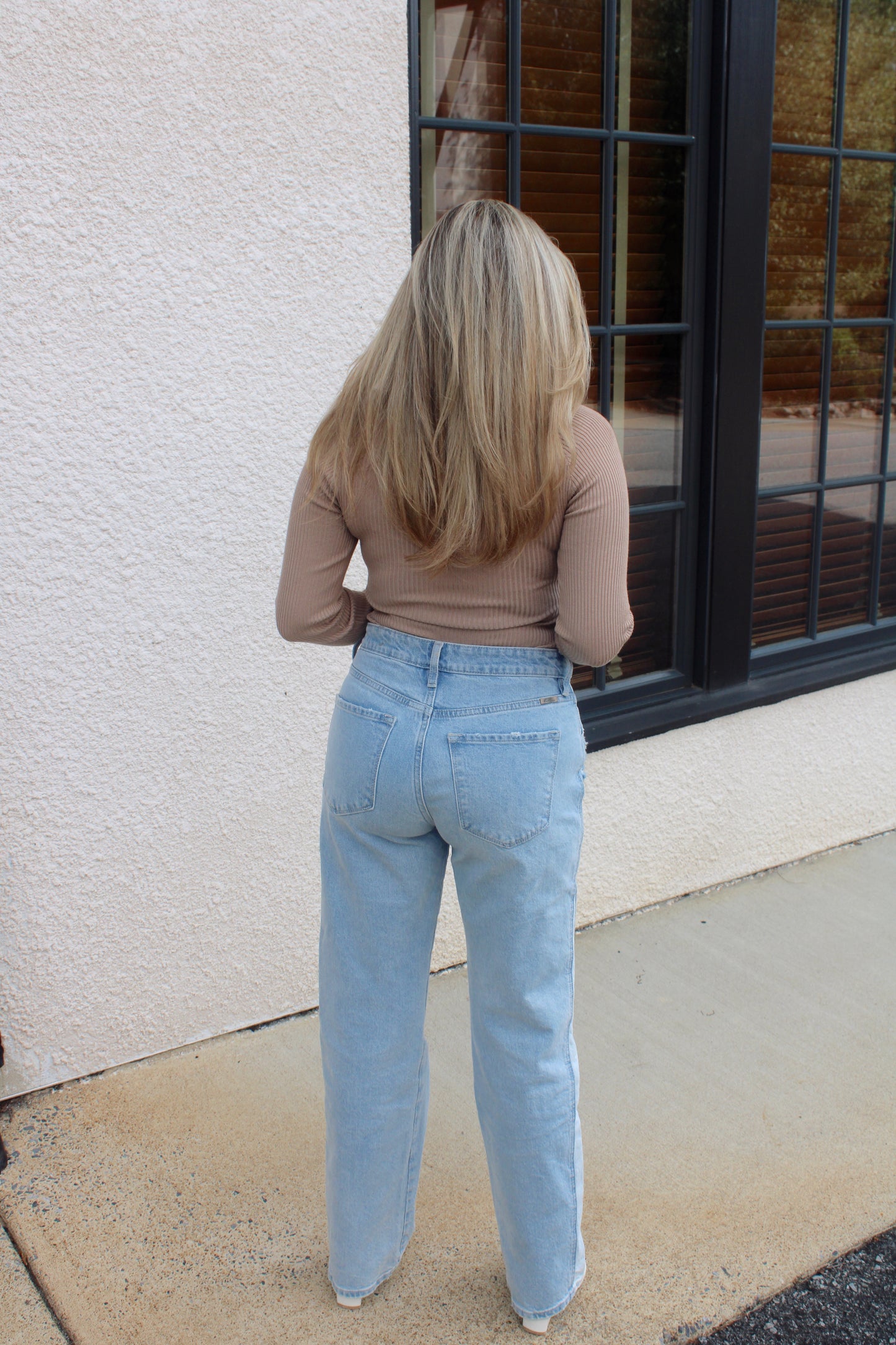 Kan Can Contrast Jeans