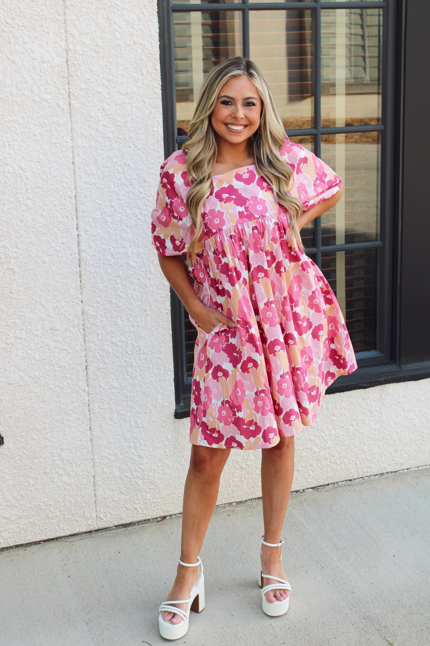 Mia Puff Sleeve Dress