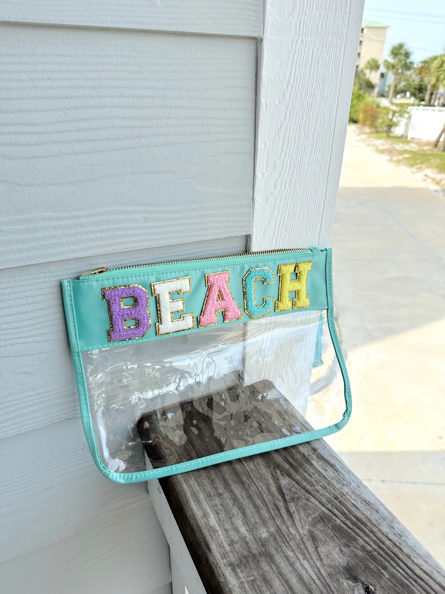 Clear Beach Pouch