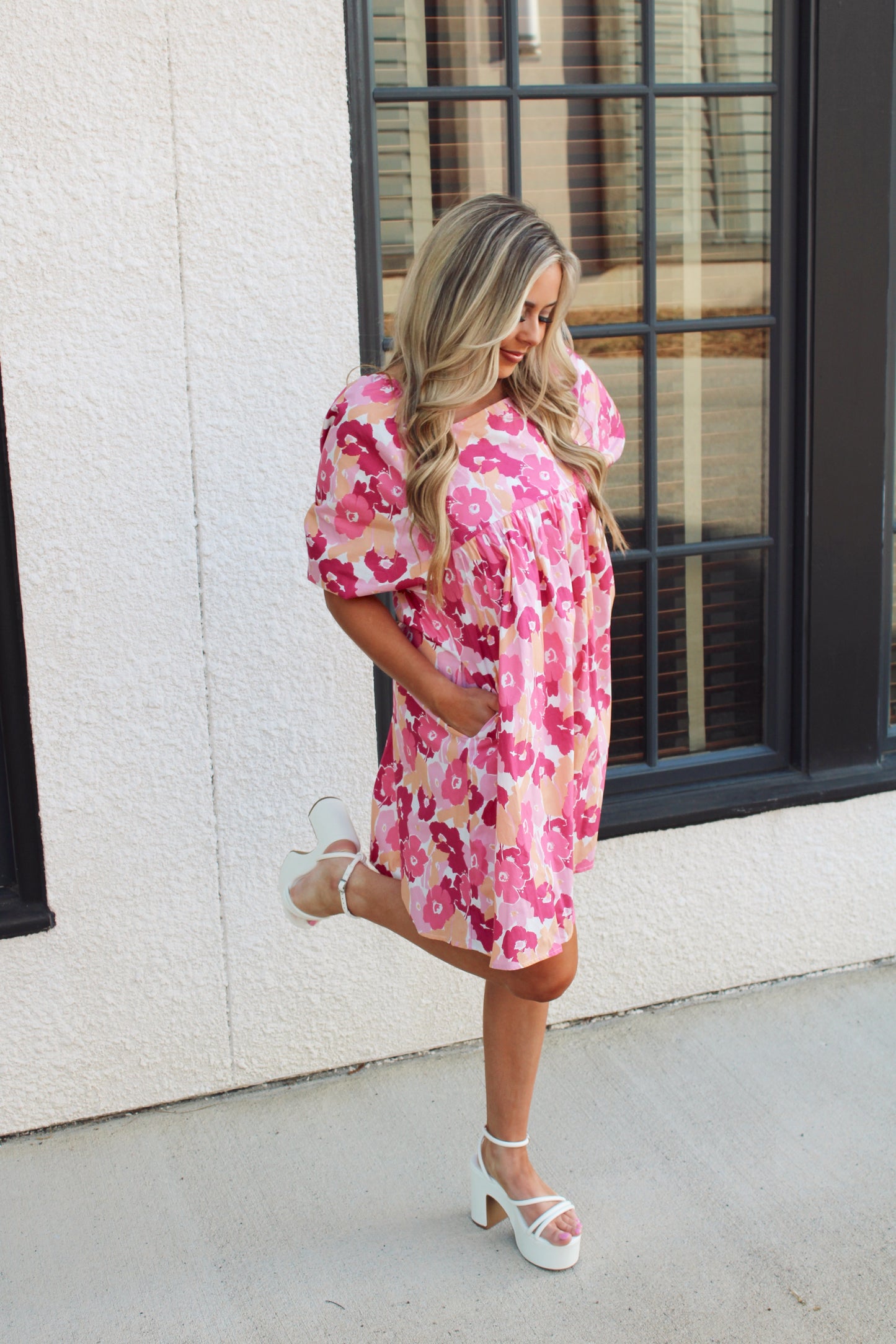 Mia Puff Sleeve Dress