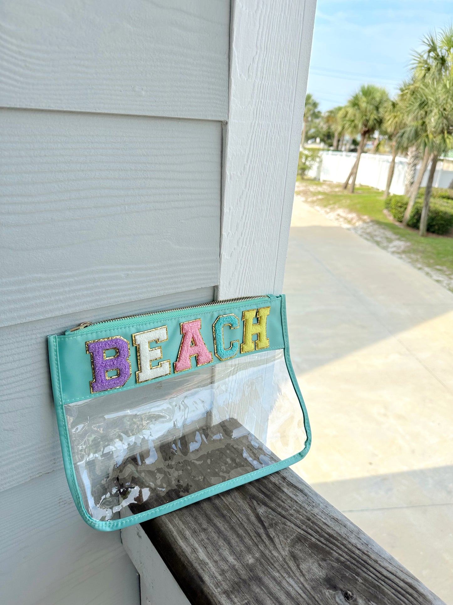 Clear Beach Pouch