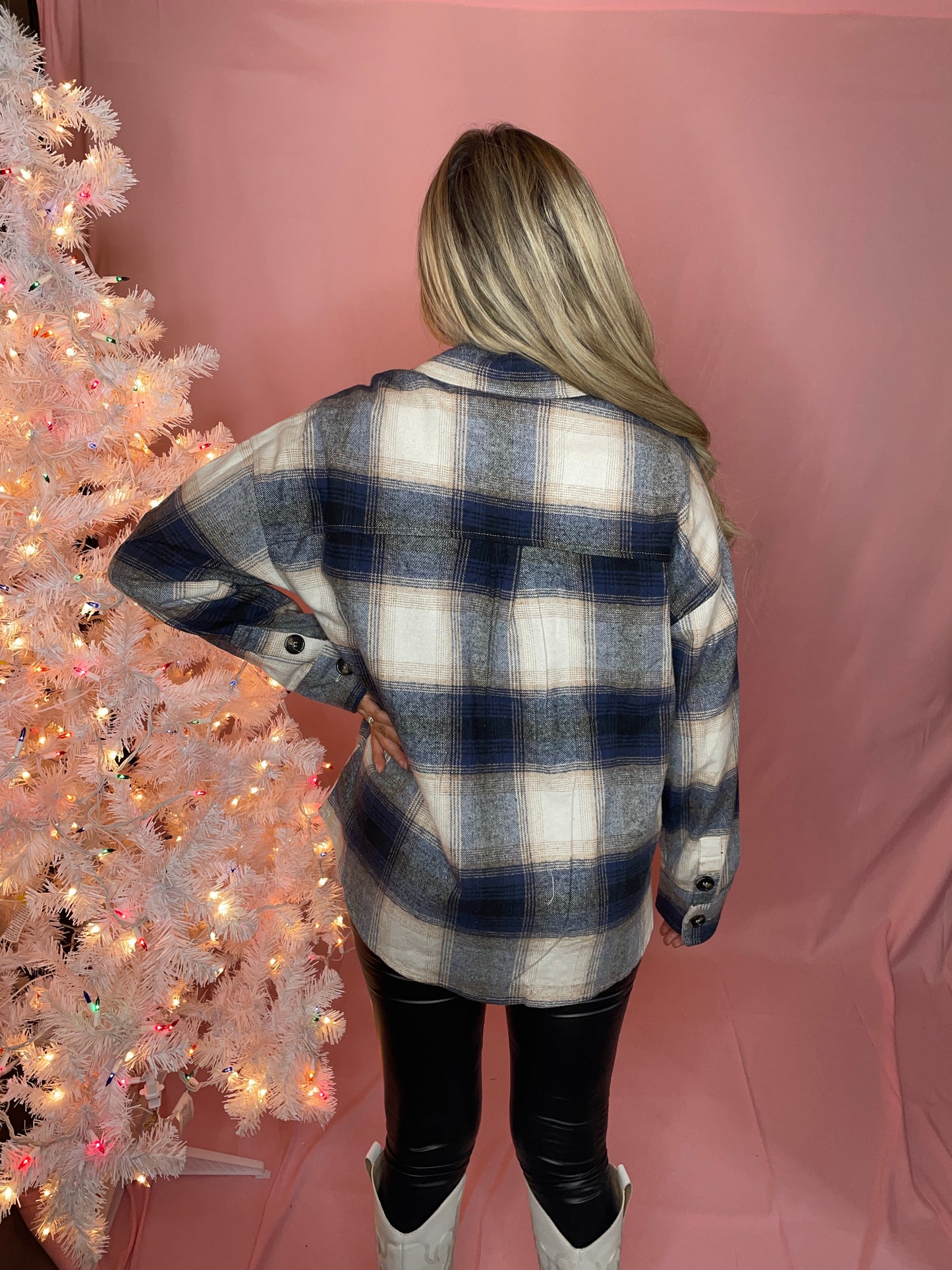 Bailey Plaid Long Sleeve Shacket