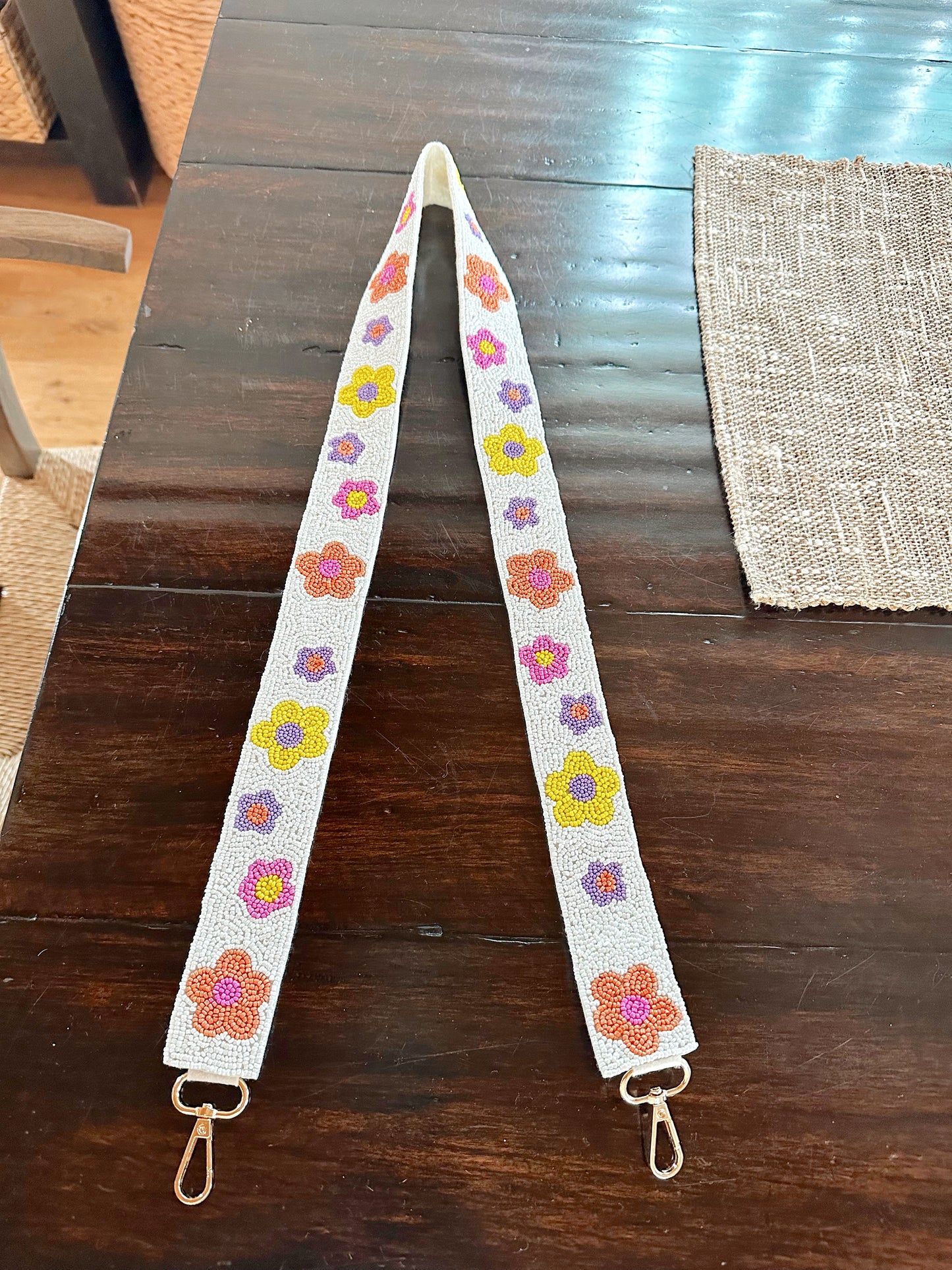 Flower Purse Strap