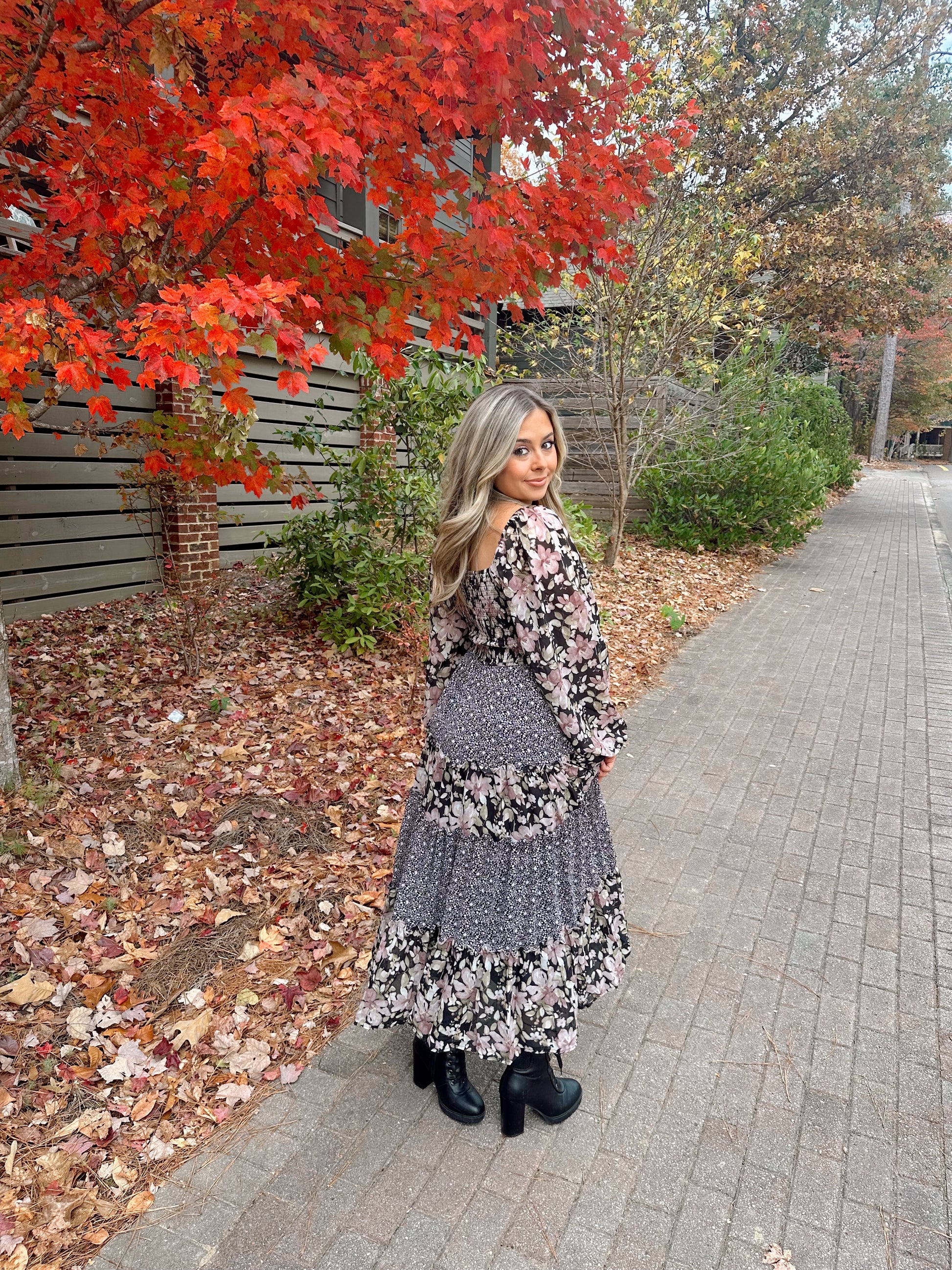 Patchwork Midi Dress Pretty J Boutique Patchwork Midi Dress Pretty J Boutique