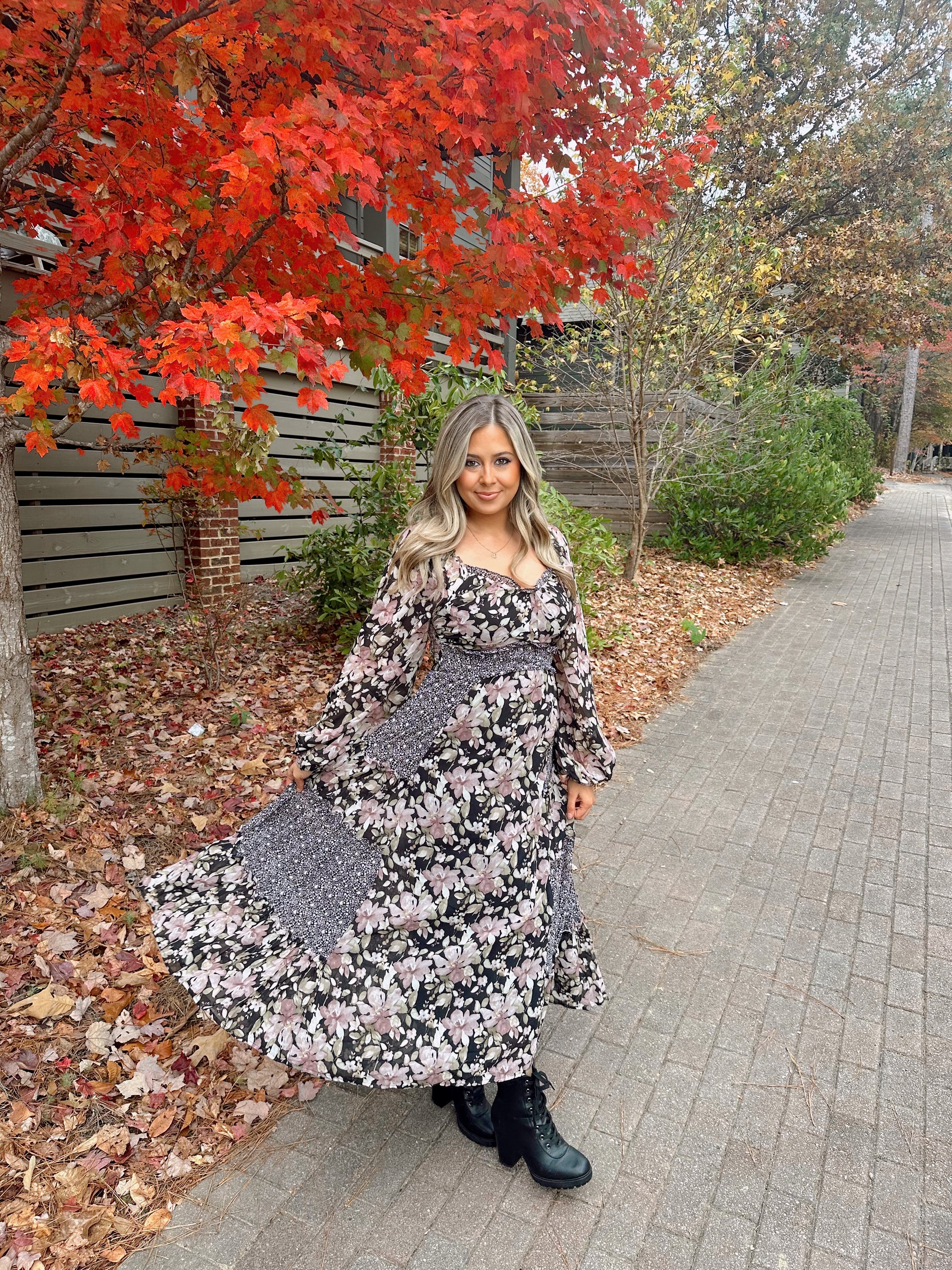 Patchwork Midi Dress Pretty J Boutique Patchwork Midi Dress Pretty J Boutique
