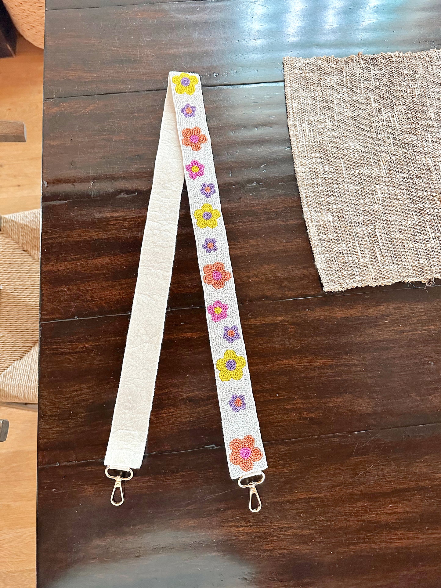 Flower Purse Strap