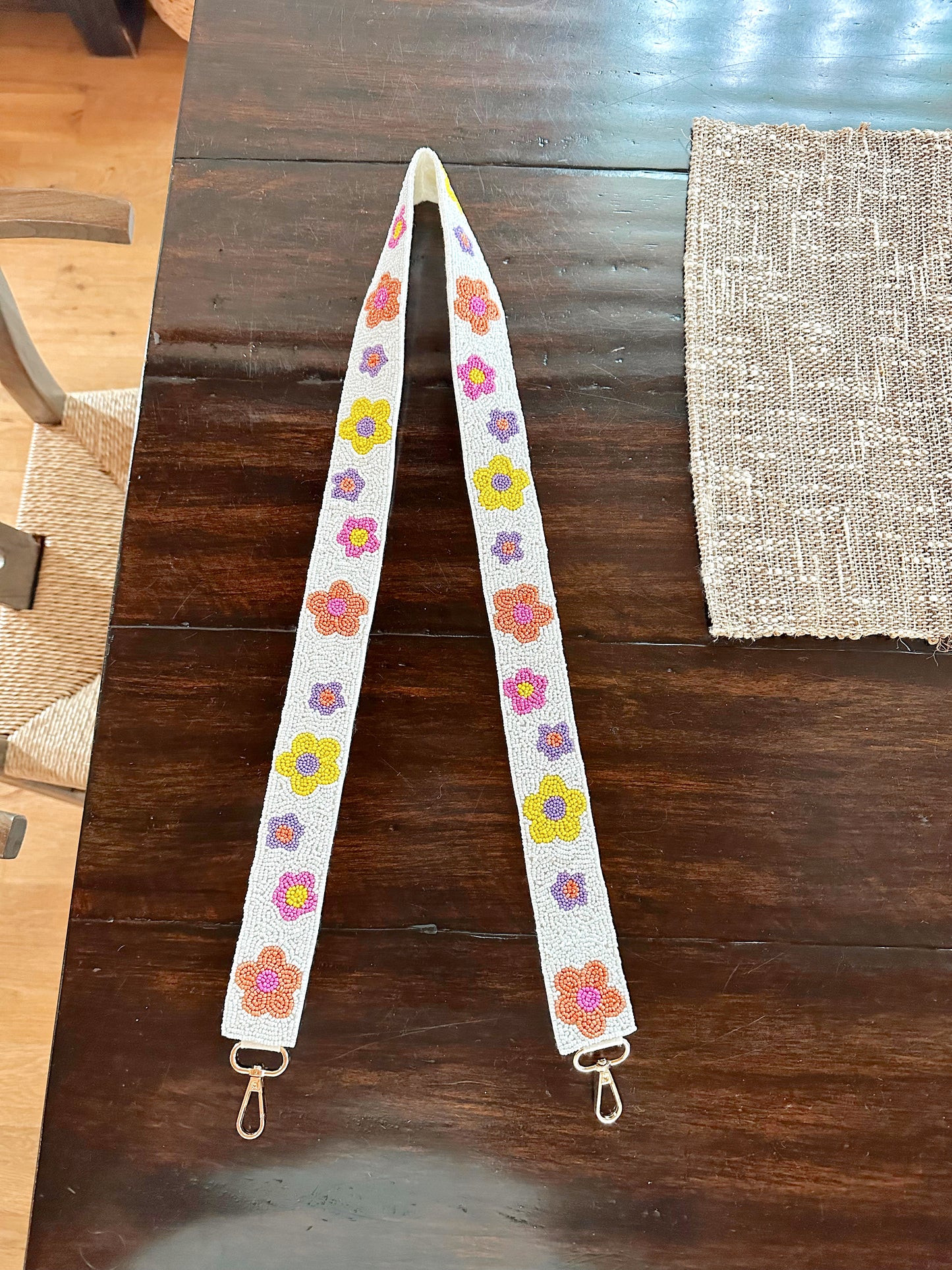 Flower Purse Strap