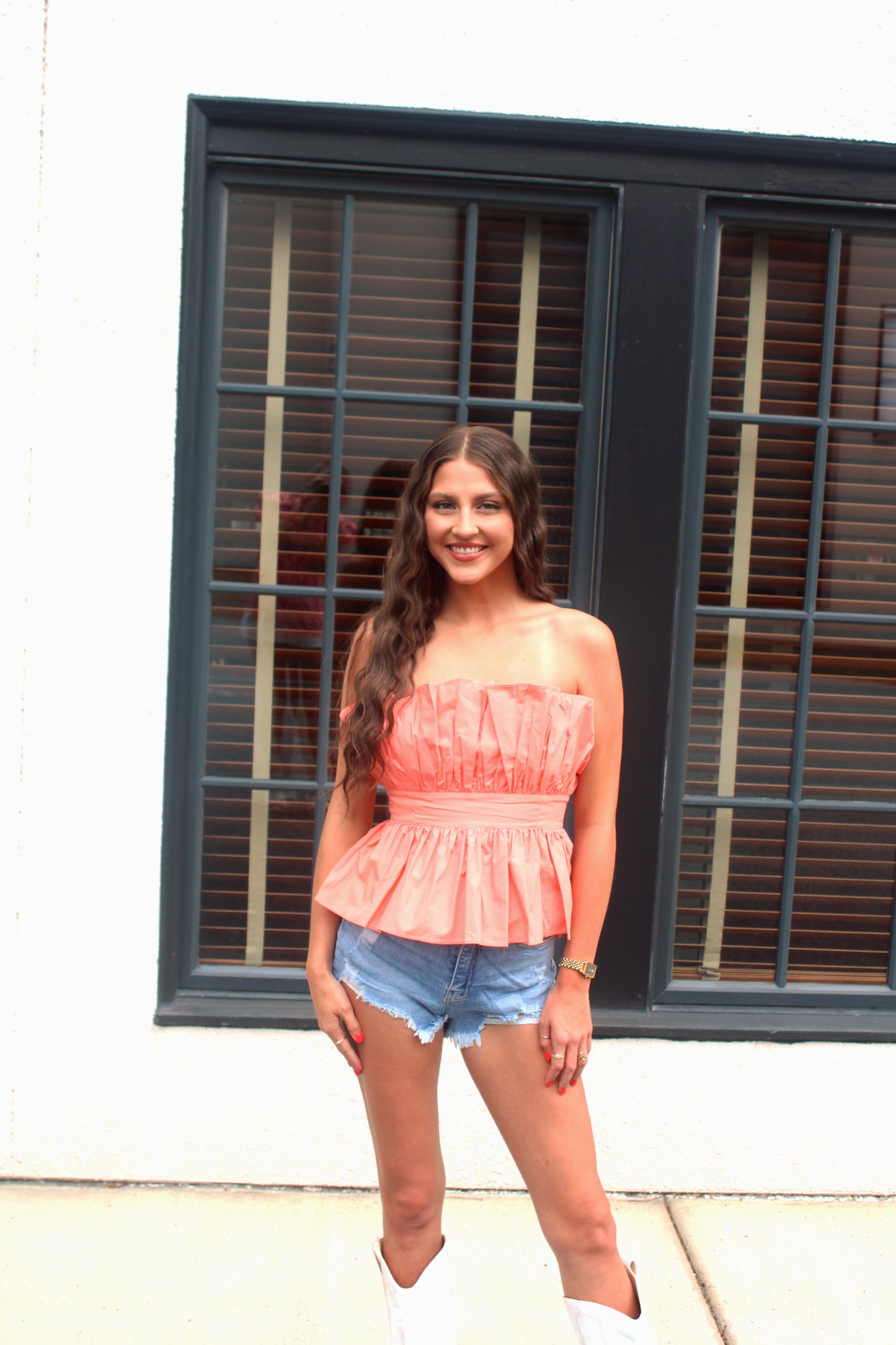 Coral Cutie Top