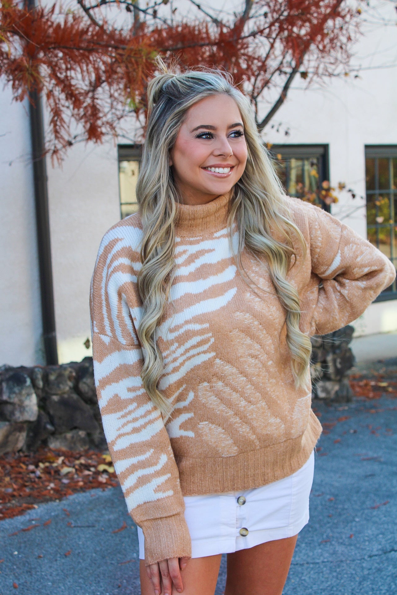 Tyler Taupe Sweater