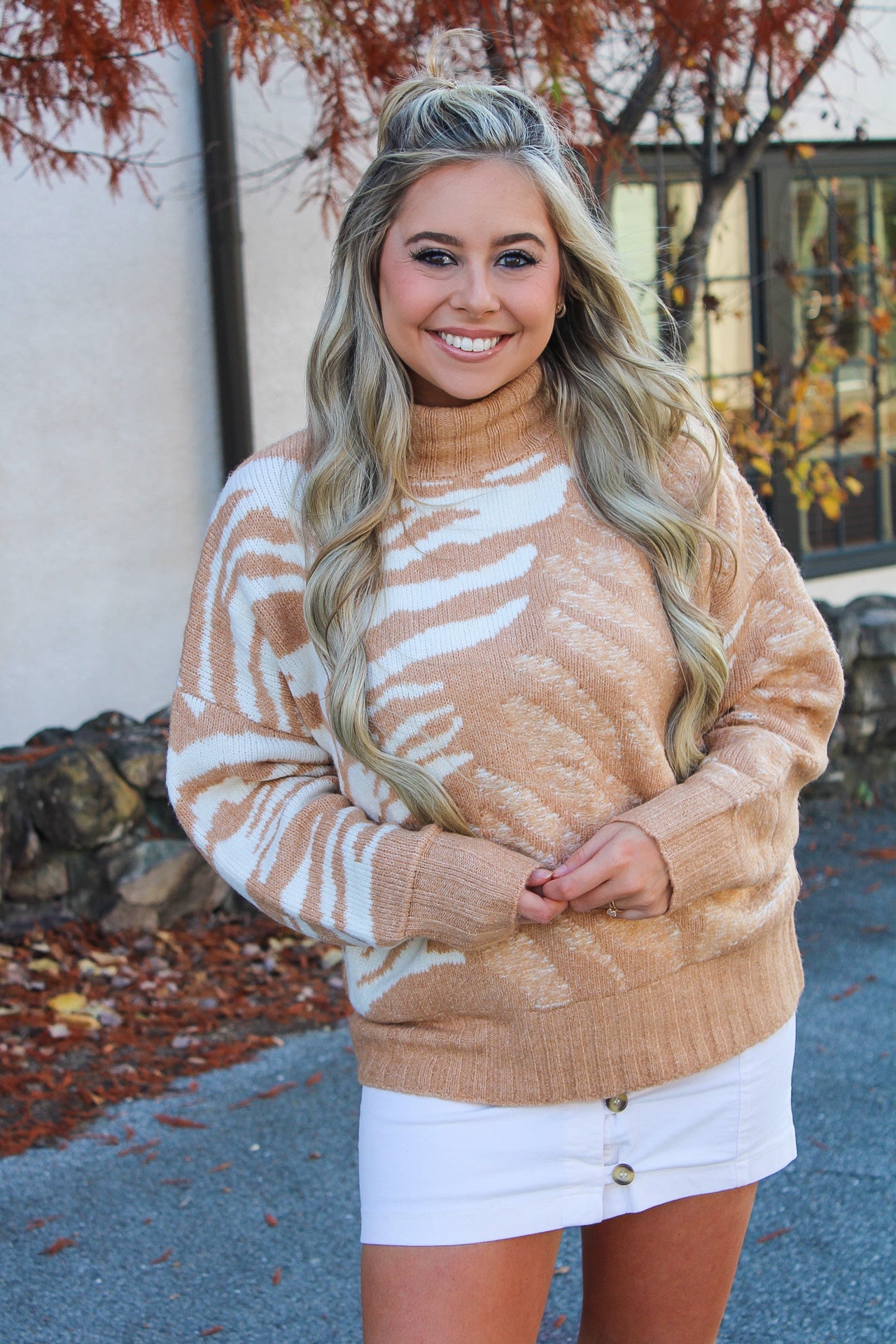 Tyler Taupe Sweater