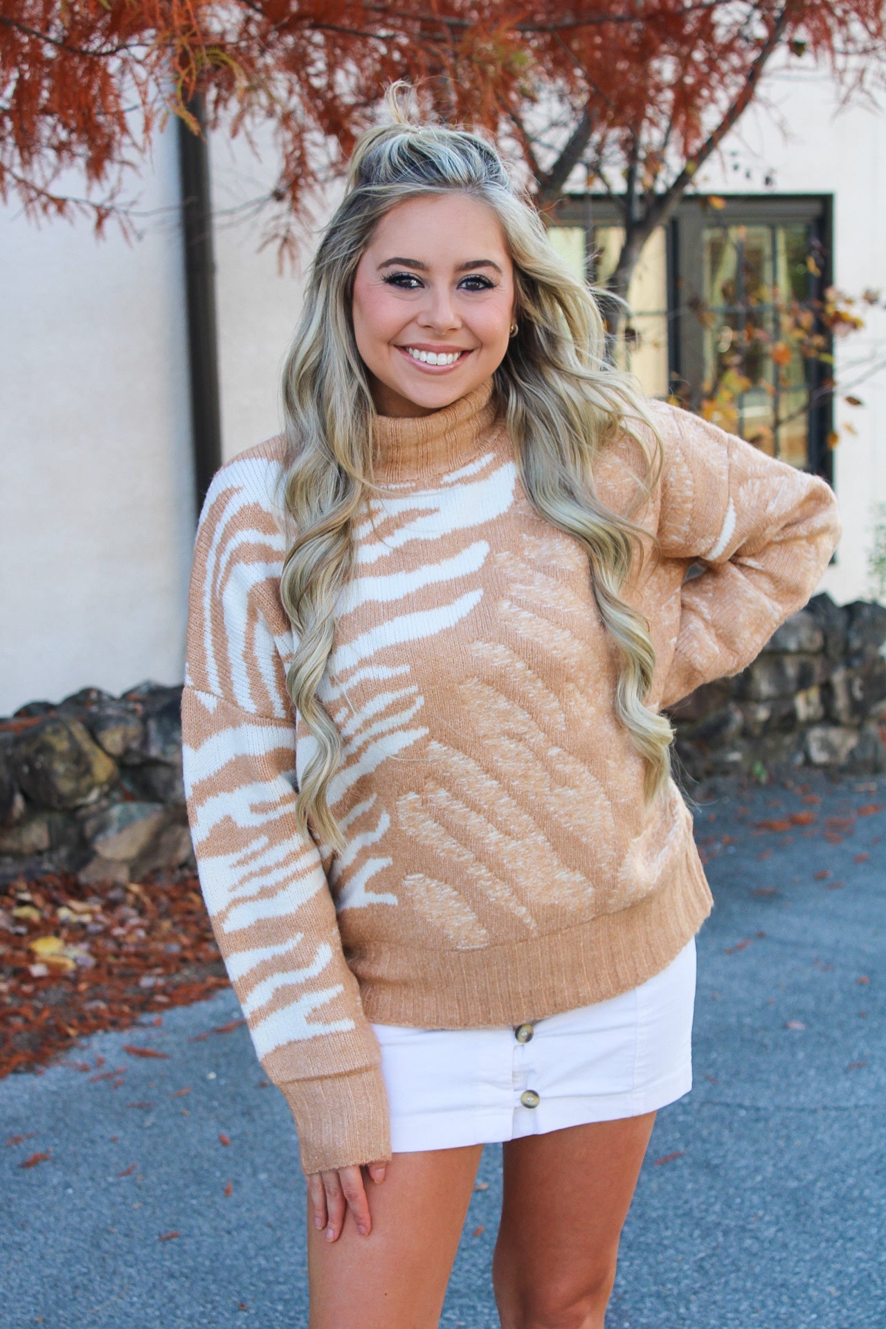 Tyler Taupe Sweater