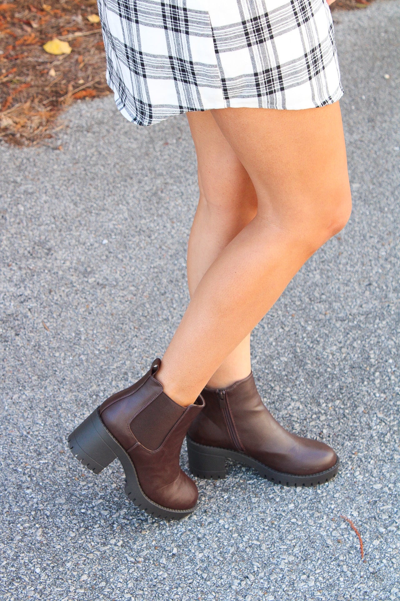 Bianca Booties- Brown